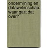 Ondermijning en datawetenschap: waar gaat dat over? by Pieter Tops