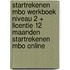Startrekenen MBO werkboek niveau 2 + licentie 12 maanden Startrekenen MBO Online
