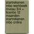 Startrekenen MBO werkboek niveau 3/4 + licentie 12 maanden Startrekenen MBO Online
