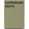 Notitieboek Storm door Z. de Bruin
