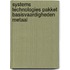 Systems Technologies pakket Basisvaardigheden Metaal
