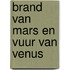 Brand van Mars en vuur van Venus