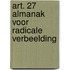 Art. 27 Almanak voor Radicale Verbeelding