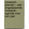 Moestuin planner – Een ongedateerde moestuin agenda voor een jaar door Gold Arts Books