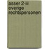Asser 2-III Overige rechtspersonen
