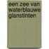 Een zee van waterblauwe glanstinten