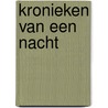 Kronieken van een nacht door Onbekend