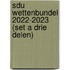 Sdu Wettenbundel 2022-2023 (set a drie delen)