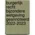 Burgerlijk recht bijzondere wetgeving geannoteerd 2022-2023