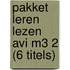 Pakket Leren lezen AVI M3 2 (6 titels)