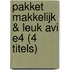 Pakket Makkelijk & Leuk AVI E4 (4 titels)