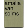 Amalia van Solms door Roos Verkleij