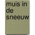 Muis in de sneeuw
