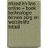 MIXED LRN-line online + boek Technologie binnen Zorg en Welzijn/LiFo totaal