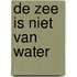 De zee is niet van water