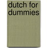 Dutch for Dummies door Margreet Kwakernaak