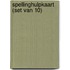 Spellinghulpkaart (set van 10)