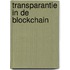 Transparantie in de blockchain