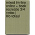 MIXED LRN-line online + boek Recreatie 3/4 vmbo | LIFO-totaal