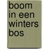 Boom in een winters bos