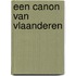 Een canon van Vlaanderen