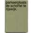 Parkeerplaats de Schoffel te Rijswijk.