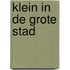 Klein in de grote stad