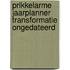 Prikkelarme jaarplanner Transformatie ongedateerd