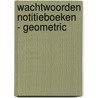 Wachtwoorden notitieboeken - Geometric by Interstat