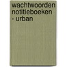 Wachtwoorden notitieboeken - Urban door Interstat