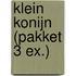Klein konijn (pakket 3 ex.)