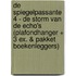 De spiegelpassante 4 - De storm van de echo's (Plafondhanger + 3 ex. & pakket boekenleggers)