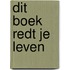 Dit boek redt je leven
