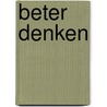 Beter denken door Marcus Du Sautoy