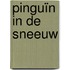 Pinguïn in de sneeuw
