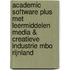 Academic Software Plus met leermiddelen Media & Creatieve Industrie MBO Rijnland