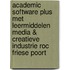 Academic Software Plus met leermiddelen Media & Creatieve Industrie ROC Friese Poort