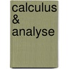 Calculus & analyse by Stefaan Poedts