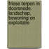 Friese terpen in doorsnede. Landschap, bewoning en exploitatie