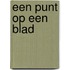 Een punt op een blad