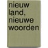 Nieuw land, nieuwe woorden