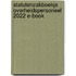 Statutenzakboekje overheidspersoneel 2022 E-book