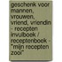 Geschenk voor Mannen, Vrouwen, Vriend, Vriendin - Recepten Invulboek / Receptenboek - "Mijn Recepten Zooi"