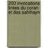200 invocations tirées du Coran et des Sahihayn