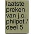 Laatste preken van J.C. Philpot / deel 5