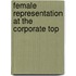 Female representation at the corporate top