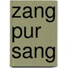 Zang pur sang by Thomas Hessels
