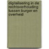 Digitalisering in de rechtsverhouding tussen burger en overheid