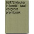 62472-Kleuter in beeld - Taal - vergroot prentboek