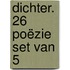 DICHTER. 26 Poëzie set van 5